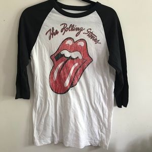 The Rolling Stones baseball tee